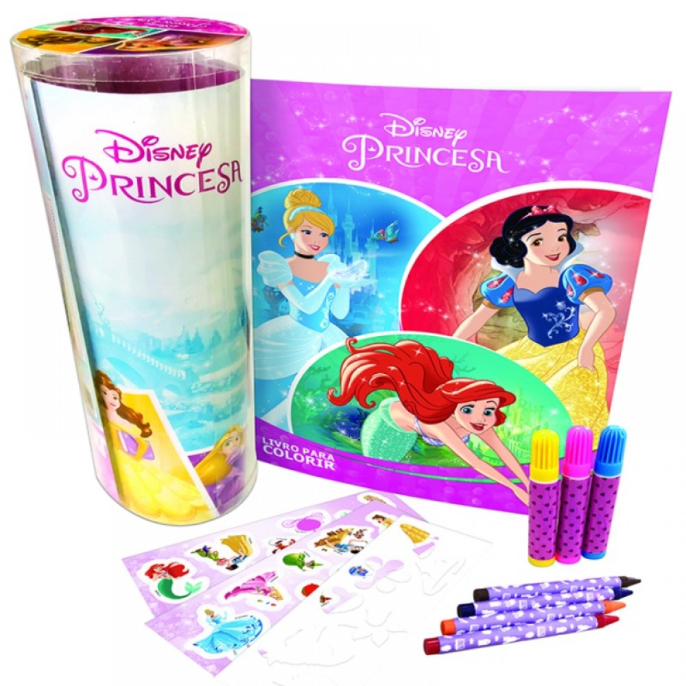 Livrinho para Colorir Das Princesas
